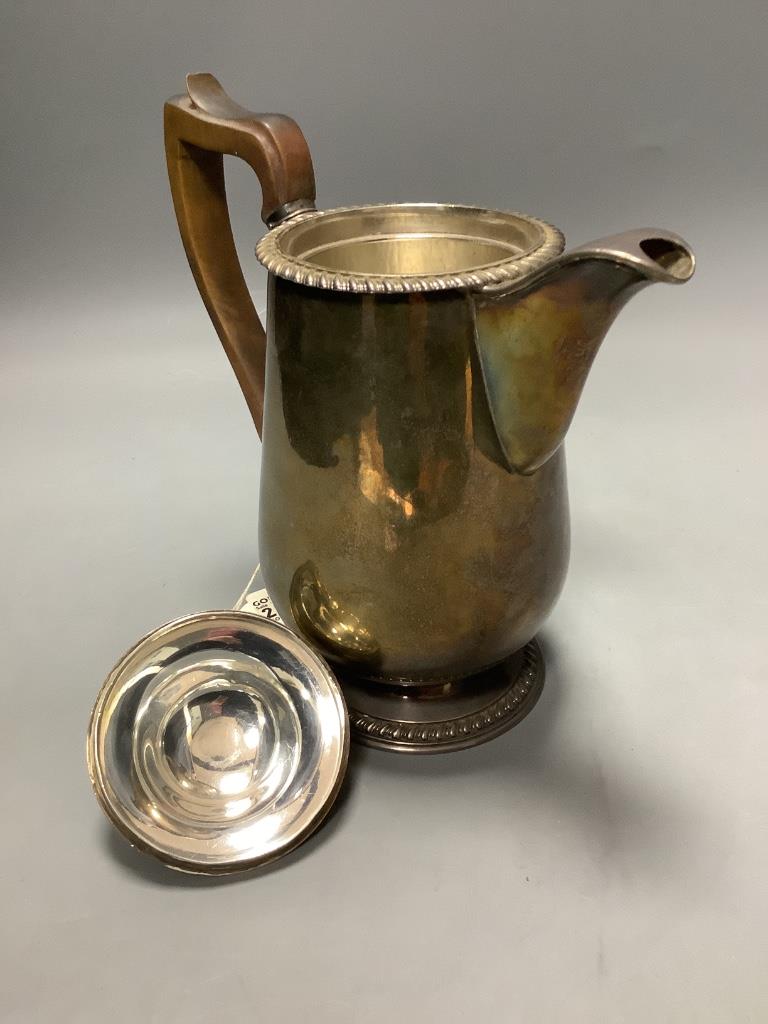 A George III silver biggin pot, William Bateman, London, 1819